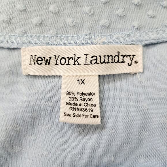 New York Laundry Long Sleeve Textured Top - Picture 5 of 8